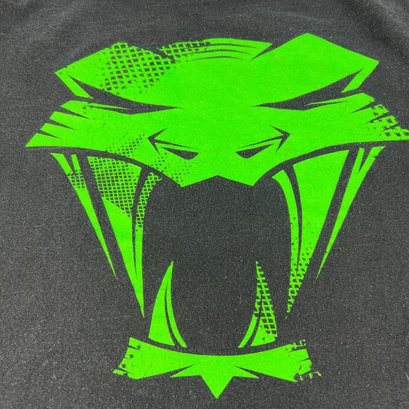 WWE RKO Randy Orton The Viper Shirt Medium Black & Green Faded Short Sleeve Tee - Picture 4 of 13